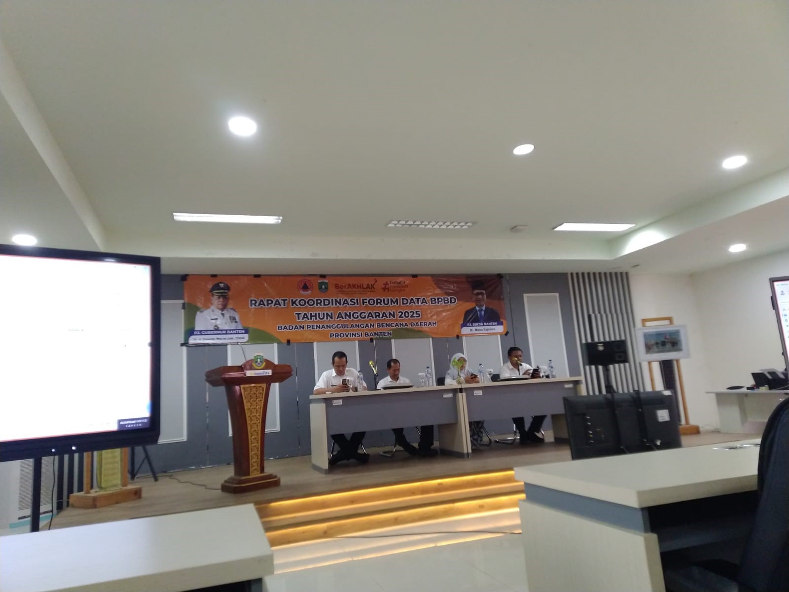 RAPAT KOORDINASI FORUM DATA BPBD SE-PROVINSI BANTEN TAHUN ANGGARAN 2025